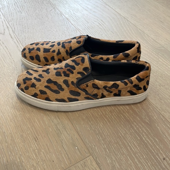 Steve Madden leopard print calf hair shoes 9.5 - Picture 2 of 3